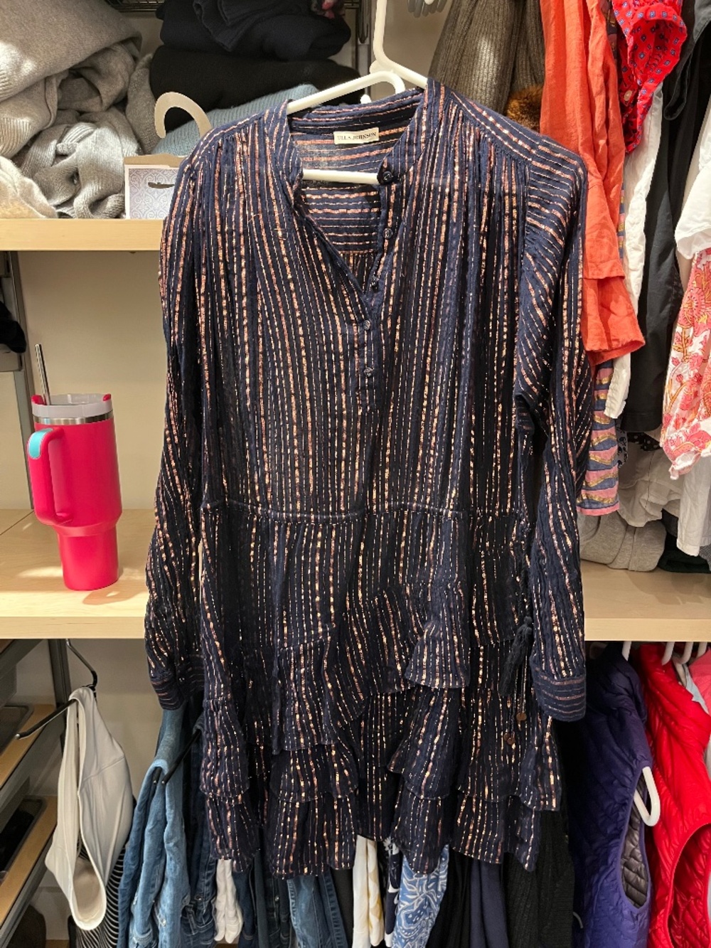 Ulla Johnson Della dress in Midnight color Size 8